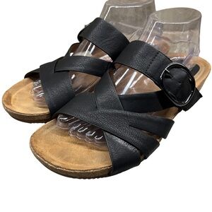 Eurosoft by Sofft Gwenda 11M Women’s Black Wedge Sandal
